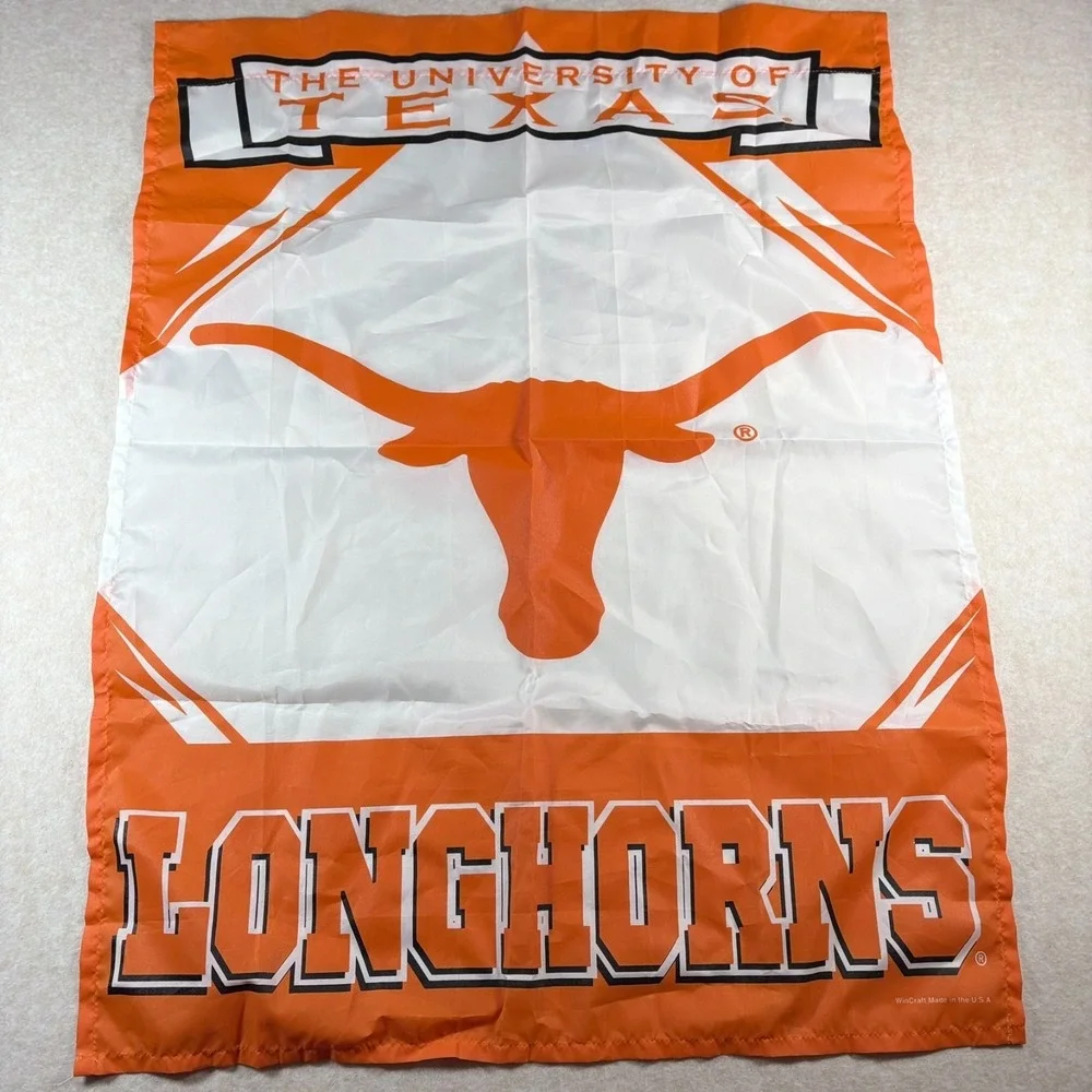 Vintage WinCraft Texas Longhorns Banner Flag 28x36 NCAA University of Texas USA